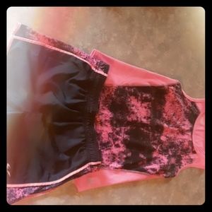 3 pairs of girls 10-12 shorts and matching outfit